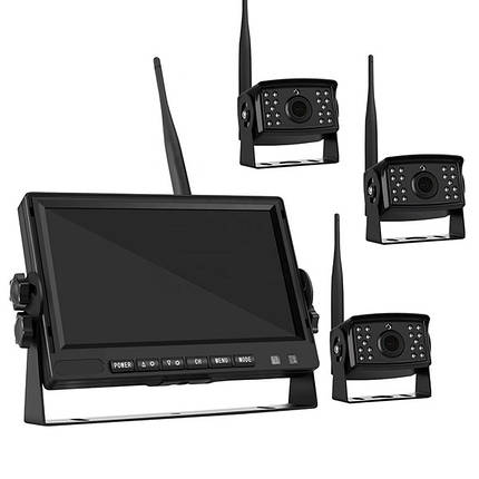 Відеореєстратор бездротовий Carvision CV-704-3W, фото 1