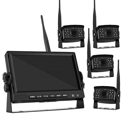 Відеореєстратор бездротовий Carvision CV-704-4W, фото 1