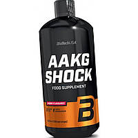 Лучшие комплексные аминокислоты в жидкой форме BioTech AAKG Shock Extreme 1000 мл