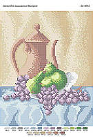 Схема для вышивки бисером "Груши и виноград"