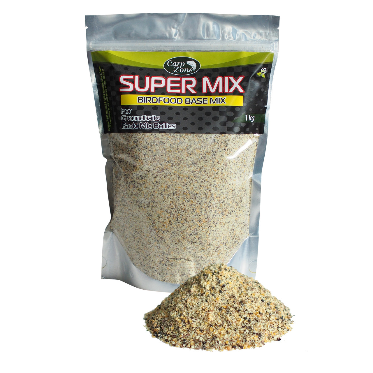 Базовий Мікс Super MIX 1kg (Birdfood Base Mix) Пташиний корм