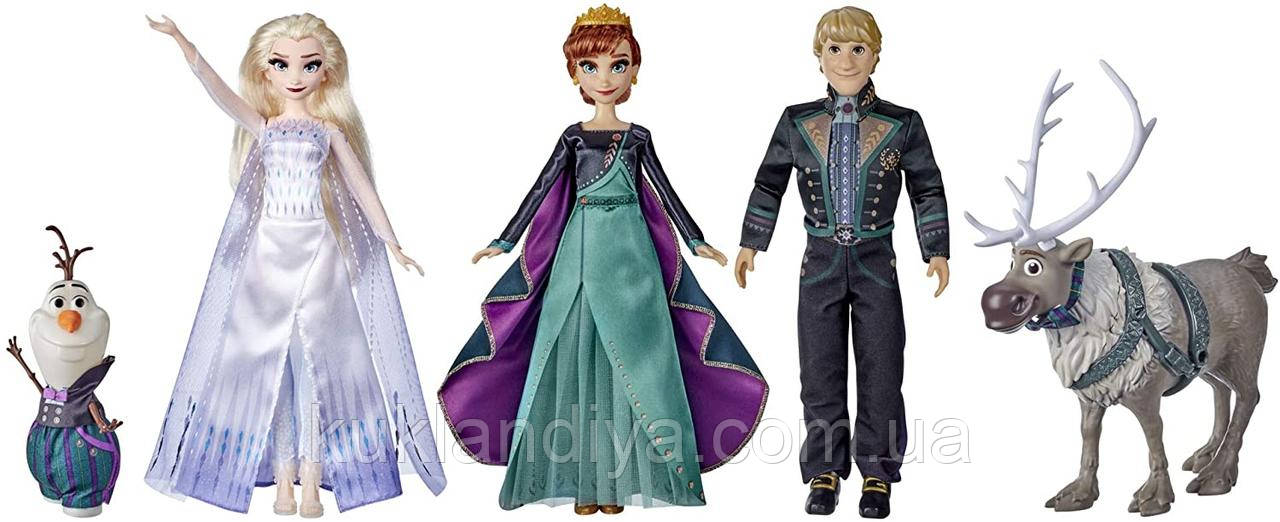 Ігровий набір Disney Frozen 2 Ельза, Анна, Крістоф, Олаф і Свен, фото 1