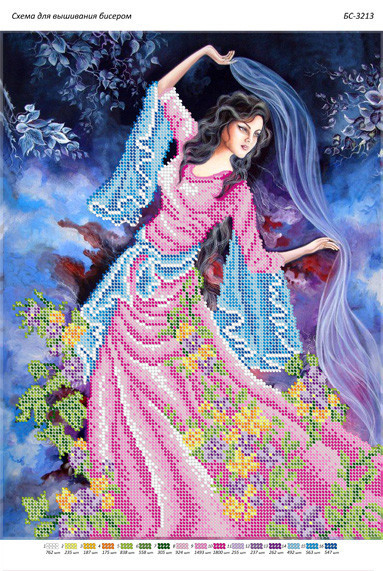 Схема для вишивання бісером БС-3213. ТАНЕЦ, фото 1
