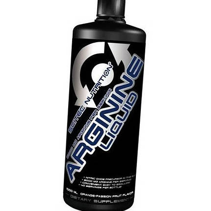 Рідкі Л-аргінін Scitec Liquid Arginine 1000 мл Топ продаж, фото 1