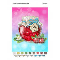 Схема для вишивання бісером БС-5135. ВИШНЕВИЙ ДЖЕМ