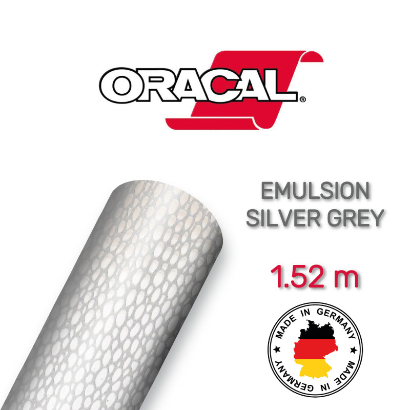 Oracal 975 Emulsion silver grey, фото 1