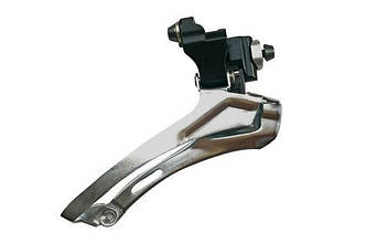 Перемикач перед. під трубу 34,9 мм (адаптер 31,8) Micro New FD-R52B для шосе (металік)