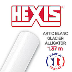 Hexis Artic Blanc Glacier Alligator Gloss HX30AL003B імітує шкіру крокодила 1.37 m