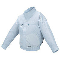 Аккумуляторная куртка с вентиляцией Makita DFJ210ZL (14.4-18 В, без АКБ, L)