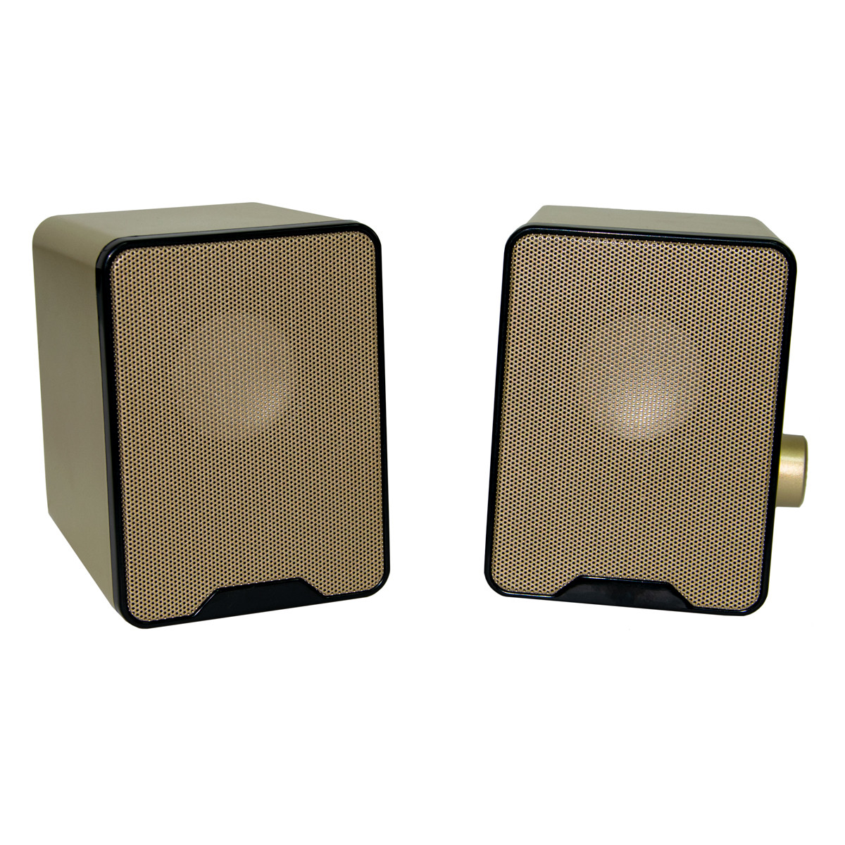 Купить Колонки для компьютера FT-280 Золотой, акустика для компа ...