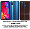 Чохол книжка з натуральної шкіри магнітний протиударний для Xiaomi Mi 8 "ITALIAN", фото 2