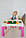 Багатофункціональний дитячий столик Poppet Колор Пінк 5 в 1 і стільчик (PP-002P), фото 9