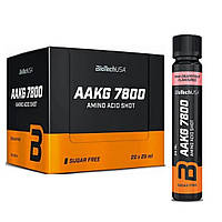 Аминокислота Л-аргинин жидкий BioTech AAKG 7800 20 x 25 мл Топ продаж