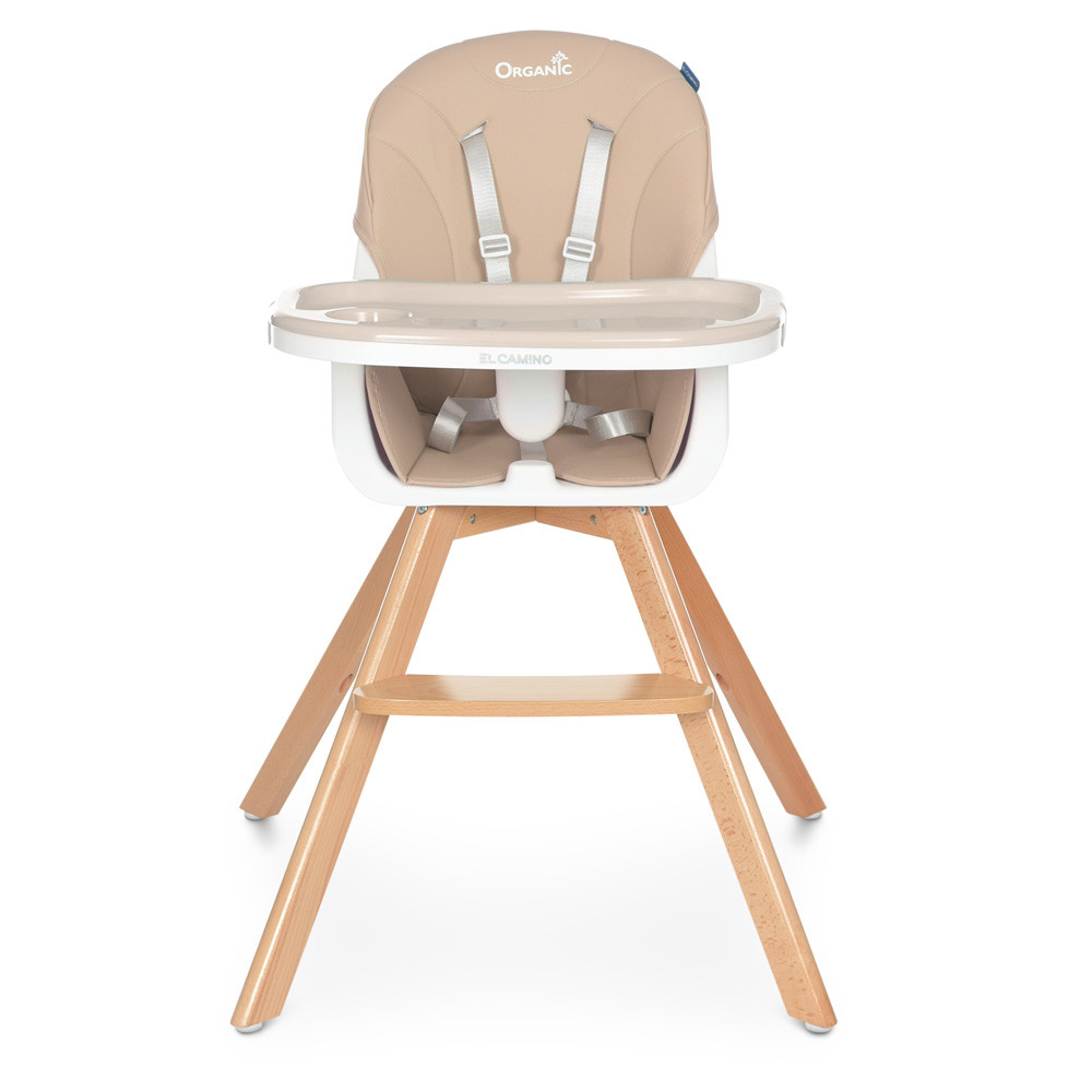 Стільчик для годування ME 1050 ORGANIC v.2 Pink Рожевий, фото 1