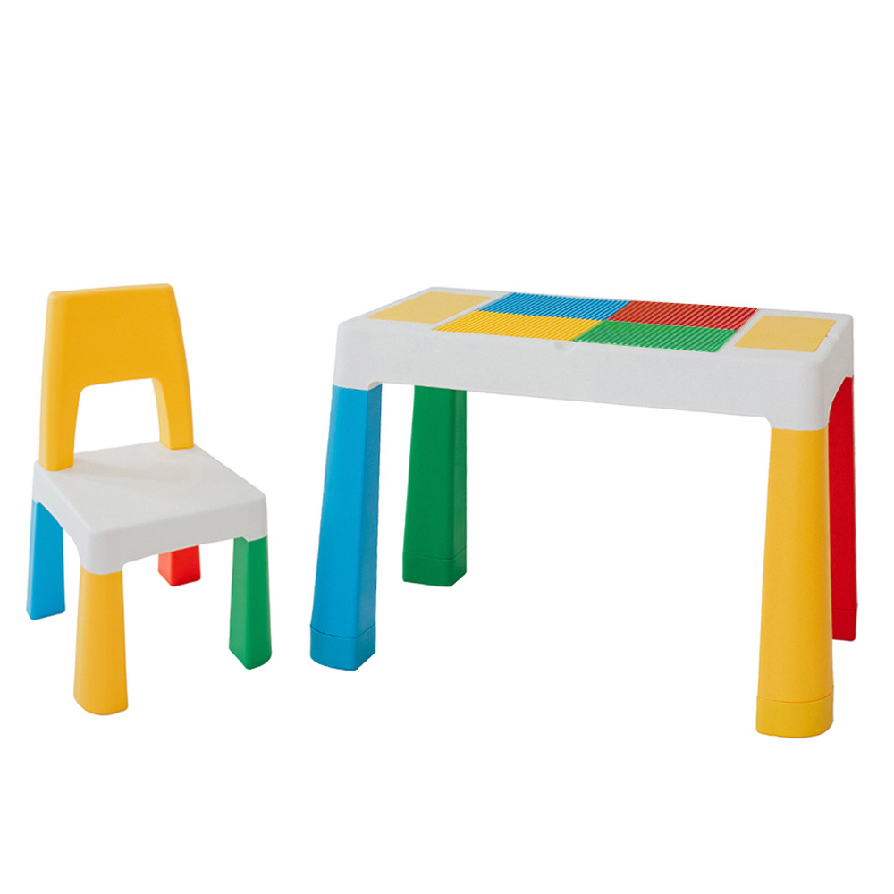 Багатофункціональний дитячий столик Poppet Колор Єллоу 5 в 1 і стільчик (PP-002Y)