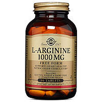Аргинин Solgar L-Arginine 1000 mg 90 tabs