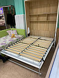 Механізм шафа-ліжко TGS600 на посиленому розбірному металевому каркасі вертикальна 140 см, фото 9