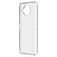 Прозрачный силиконовый чехол Slim Premium для Nokia X10 / X20, Transparent