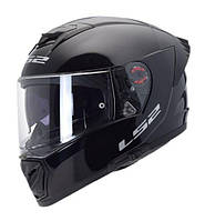 Мотоциклетный шлем LS2 FF390 BREAKER EVO SOLID черный матовый, размер L, AK1039040125