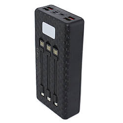 Power Bank UKC 20 000 mAh + 3 шнури / 8058