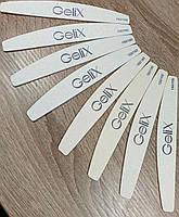 Пилочка тонка купол на дерев'яній основі GeliX 150/150 грит