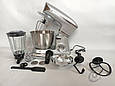 Кухонний комбайн Royalty Line RL-PKM-1900.7 BG Silver (3в1, 1900 Вт, 6.5 л/1.5 л, Швейцарія), фото 5