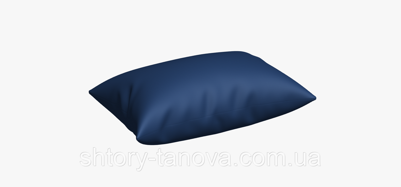 Ткань с тефлоновой пропиткой однотонная синяя Турция ширина 180 см Ткани для штор на отрез - фото 4 - id-p789204816
