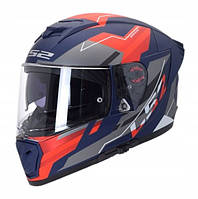 Мотоциклетный шлем LS2 FF390 BREAKER BETA EVO сине-красный, размер M, AK1039055314