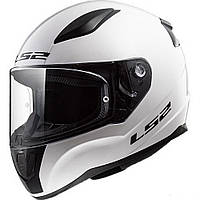Мотоциклетный шлем LS2 FF353J RAPID MINI SOLID белый матовый, размер M, AK10353J10024