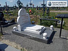 Пам'ятник з мармуру № 129, фото 4