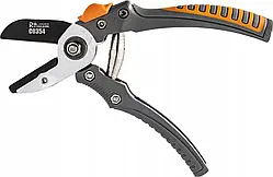 Секатор садовий тефлон Richmann 200 мм з ковадлом алюміній SK-5 (C0354)