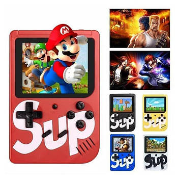 Ігрова приставка «SUP Game Box» з джойстиком 400 ігор / Портативна ретро приставка / Консоль ігрова