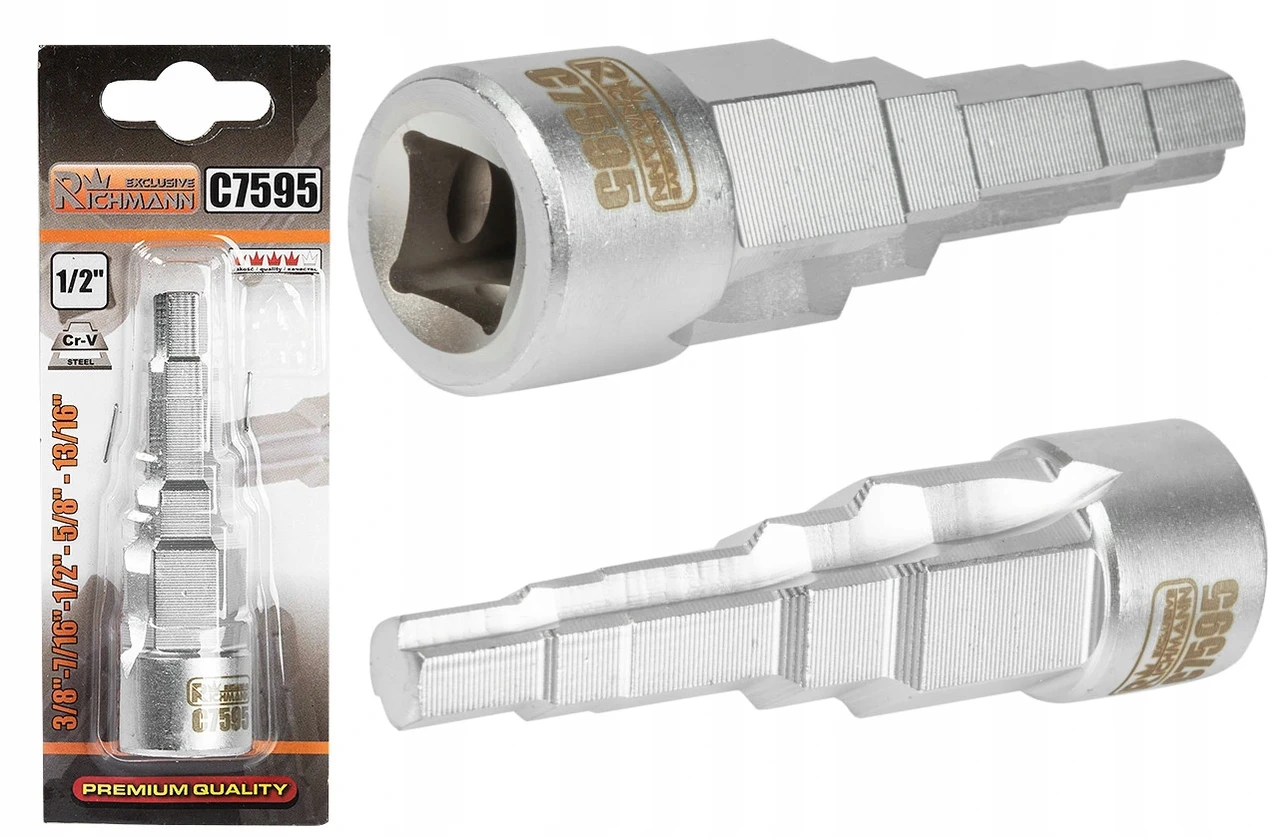 Ключ для радиаторов ступенчатый Richmann 1/2", 3/8", 7/16" (C7595)