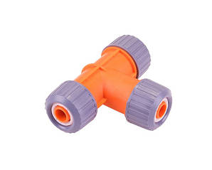 Трійник цанговий MASTERTOOL для шлангу 1/2" 92-9061