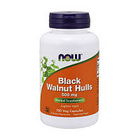 Екстракт чорного волоського горіха NOW Black Walnut Hulls 500 mg 100 veg caps