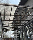 Навіс із монолітного полікарбонату від виробника, фото 7