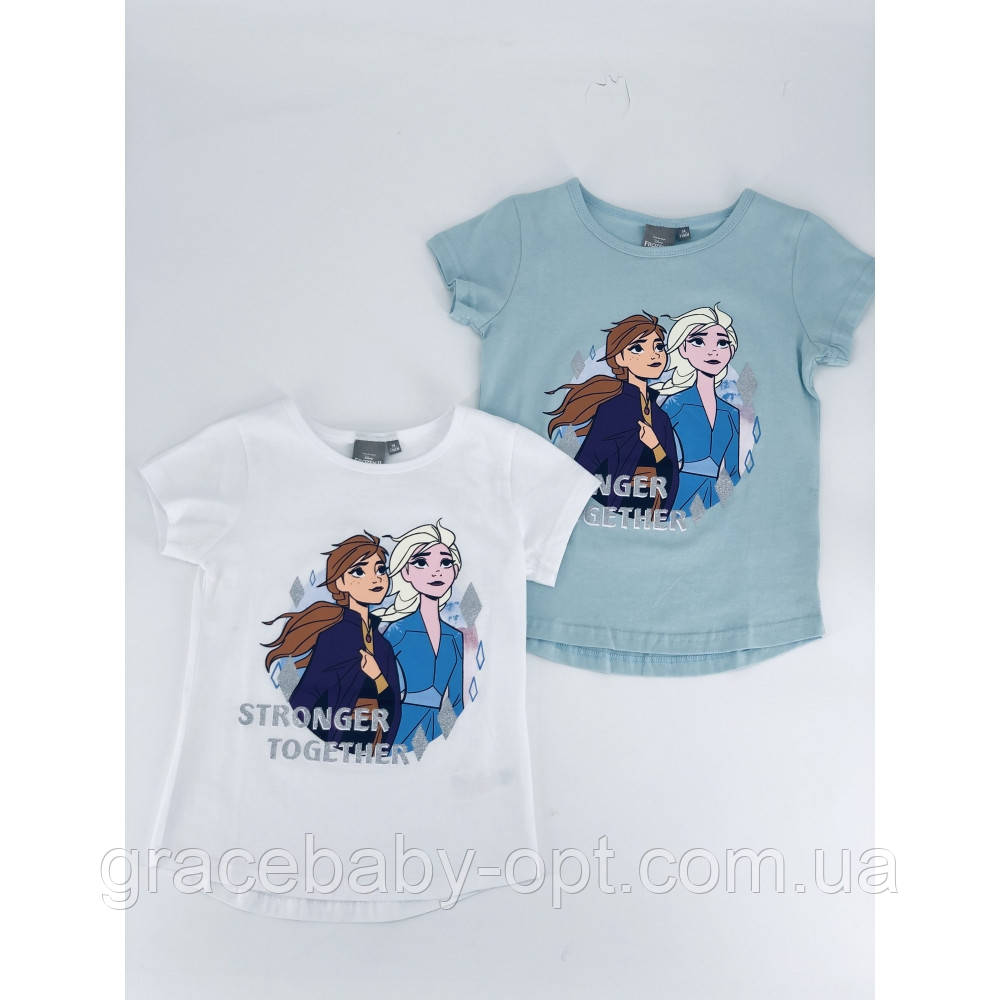 Футболка для дівчат оптом, Disney, 3-8 рр., № FR-GT-Shirt-204