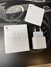 Швидка Зарядка, Адаптер для Apple iPhone Power Adapter USB-C 20W, фото 2