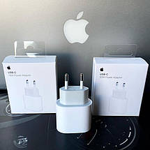 Швидка Зарядка, Адаптер для Apple iPhone Power Adapter USB-C 20W, фото 3