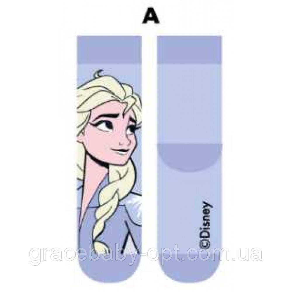 Шкарпетки для дівчат оптом, DISNEY, 23-34 см, № FR-A-SOCKS-112