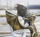 Келих для пива Дракон із фігурною ручкою 0,5 л, фото 2