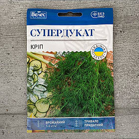 Кріп Супердукат 20 г насіння пакетоване Велес