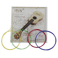 Струны Irin для укулеле разноцветные
