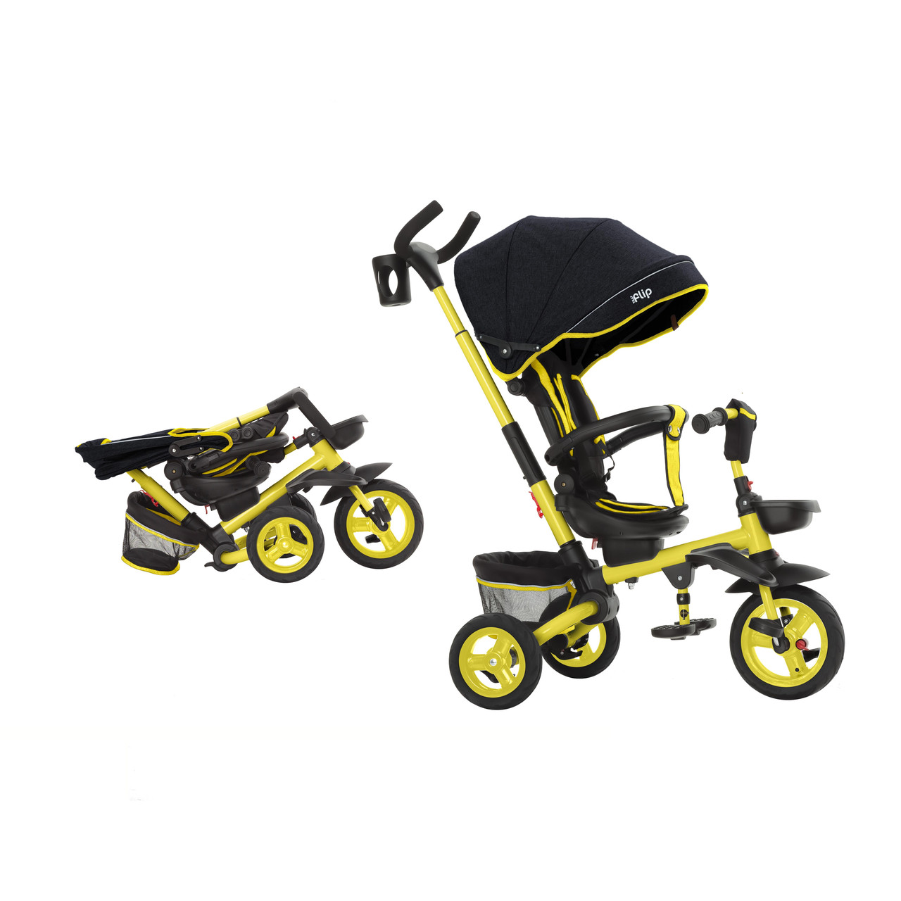Трехколісний велосипед TILLY FLIP T-390/1 Желтый