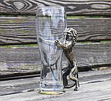 Келих для пива Лев із фігурною ручкою 0,5 л, фото 3