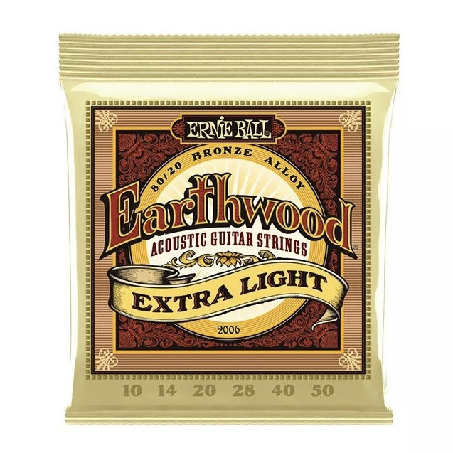 Струни для акустичної гітари Ernie Ball Earthwood Medium Light 10-50