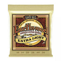 Струни для акустичної гітари Ernie Ball Earthwood Medium Light 10-50