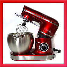 Кухонний комбайн, планетарний міксер, тістоміс Royalty Line RL-PKM-2200.472.9 Red (8.5 л, 2200Вт, Швейцарія)