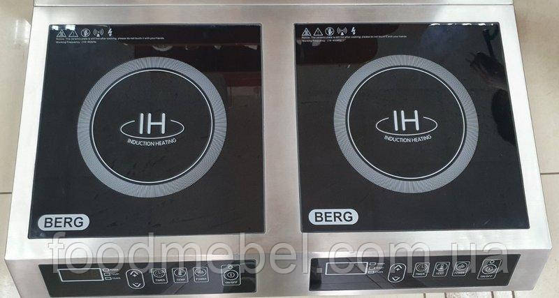 Індукційна плита Berg SL-70-KPP1 двоконфоркова