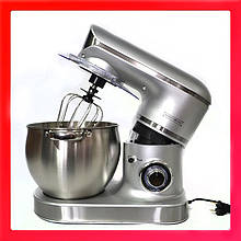 Кухонний комбайн, планетарний міксер, тістоміс Royalty Line RL-PKM-2200.472.9 Silver (8.5 л, 2200Вт, Швейцарія)